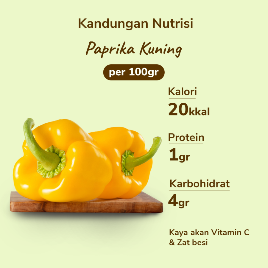 Paprika Kuning Astro Farm 1pcs