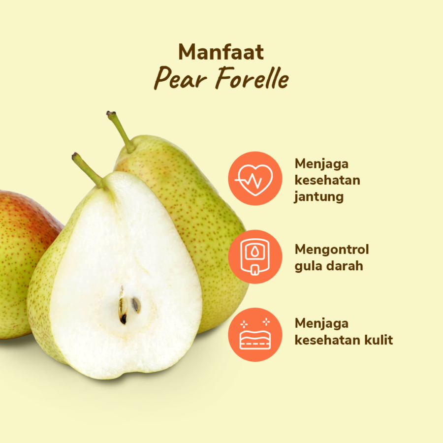 Pear Forelle Astro Farm 2-3 pcs 340-400 gram