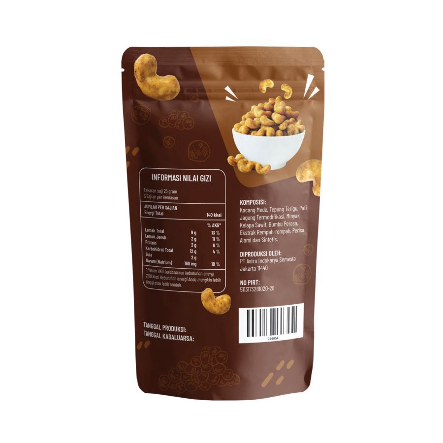 Peppery Delight Cashew Astro Goods 80gram