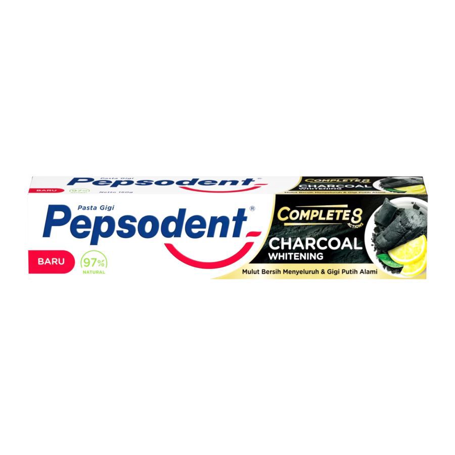 Pepsodent Pasta Gigi Action 123 Charcoal 180gram