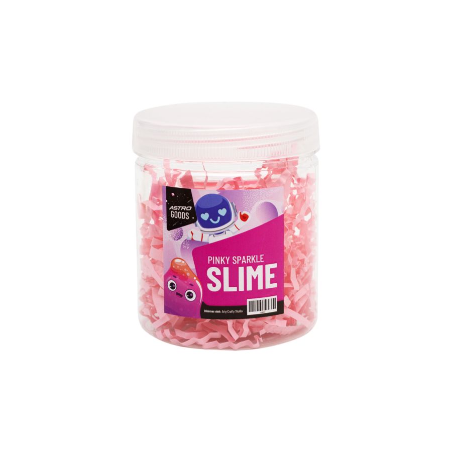 Pink Sparkle Slime - Astro Goods 1pcs