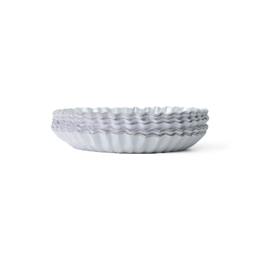 Piring Kertas Pesta Silver A Basics 6inch Isi 20 pcs 1pack