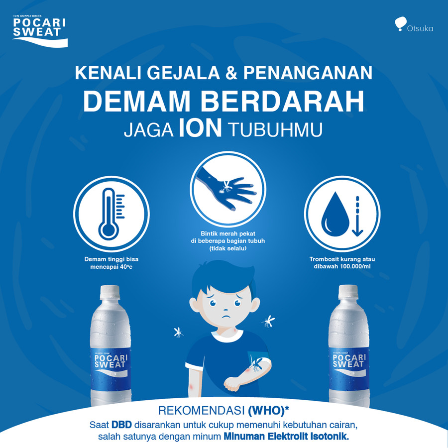 Pocari Sweat Minuman Isotonik Botol 500ml