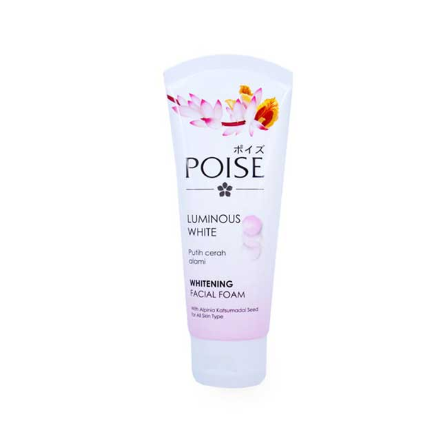 Poise Facial Foam Luminous White Tube 100gram