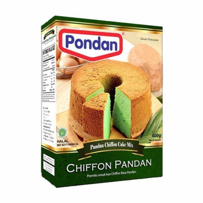 Pondan Chiffon Pandan Tepung Premiks