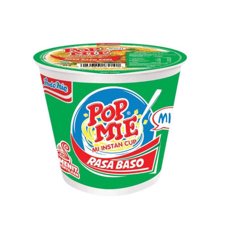 Pop Mie Mini Rasa Baso/Popmie 38gram