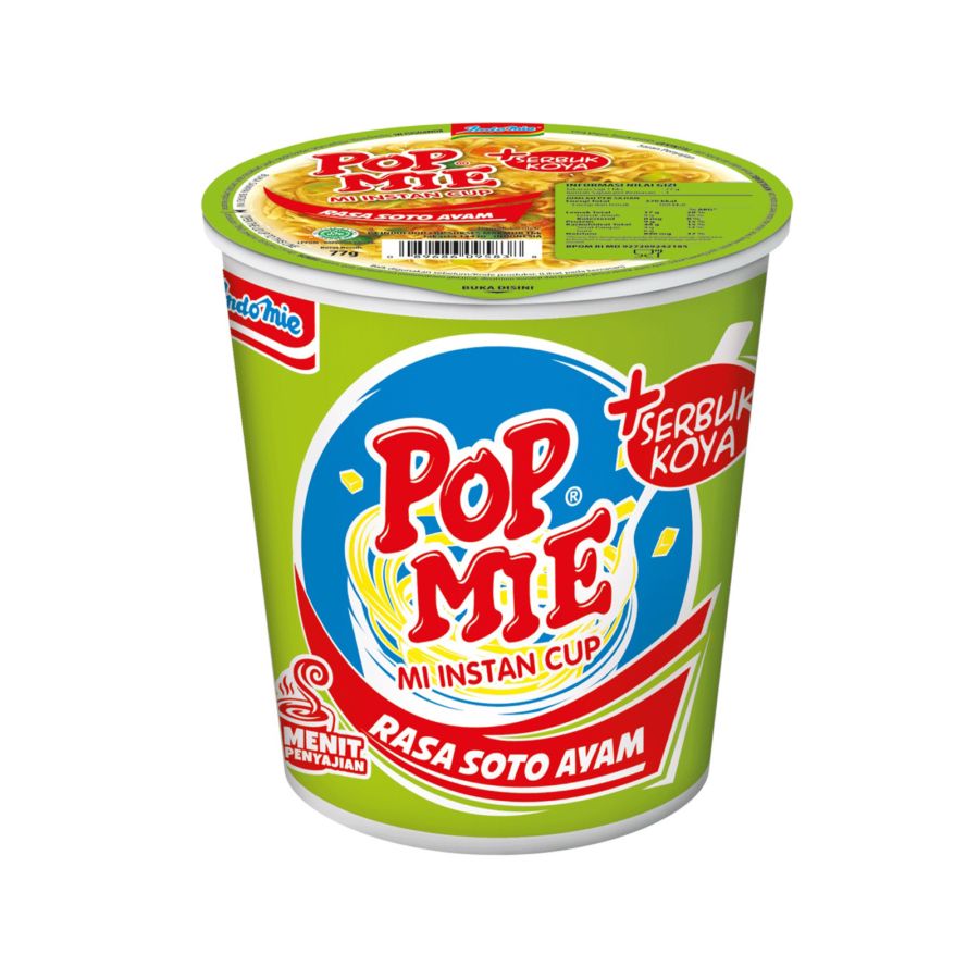 Pop Mie Rasa Soto Ayam/Popmie 75gram