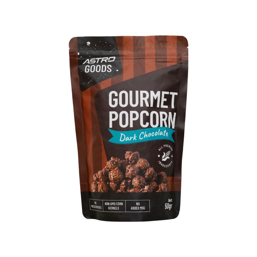 Popcorn Dark Chocolate - Astro Goods 50gram