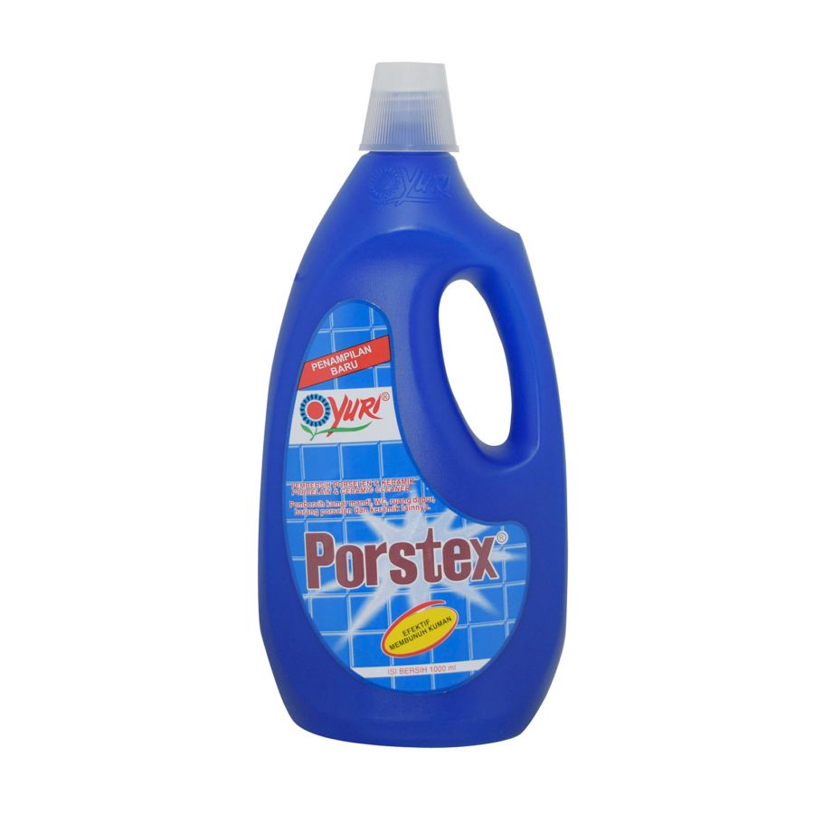 Porstex Porcelain Ceramic Cleaner Blue 1000ml/Pembersih Kamar Mandi 1000ml