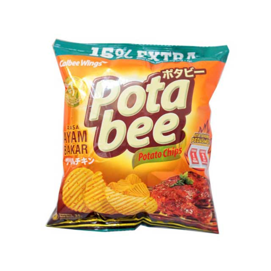 Potabee Ayam Bakar Pedas 35gram 35gram