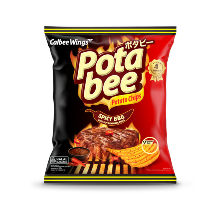 Potabee Spicy BBQ Potato Chips