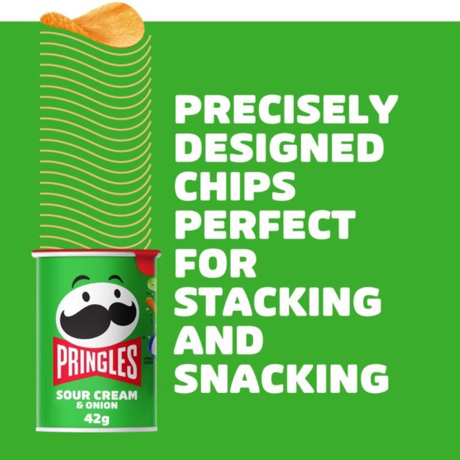 Pringles Keripik Kentang Sour Cream & Onion 42gram