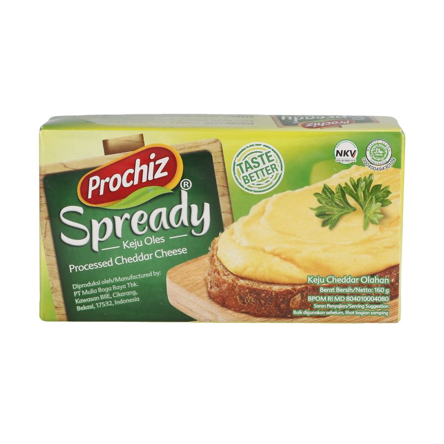 Prochiz Spreadable Cheese/Keju Oles 160gram