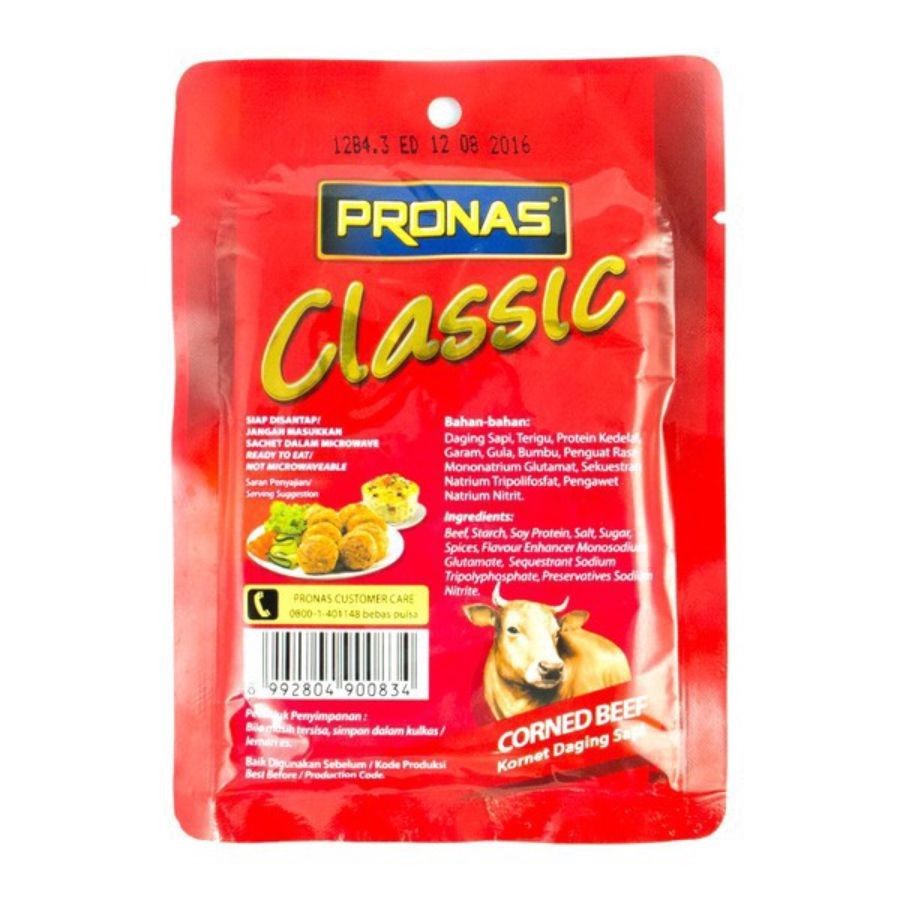 Pronas Classic Corned Beef 50gram