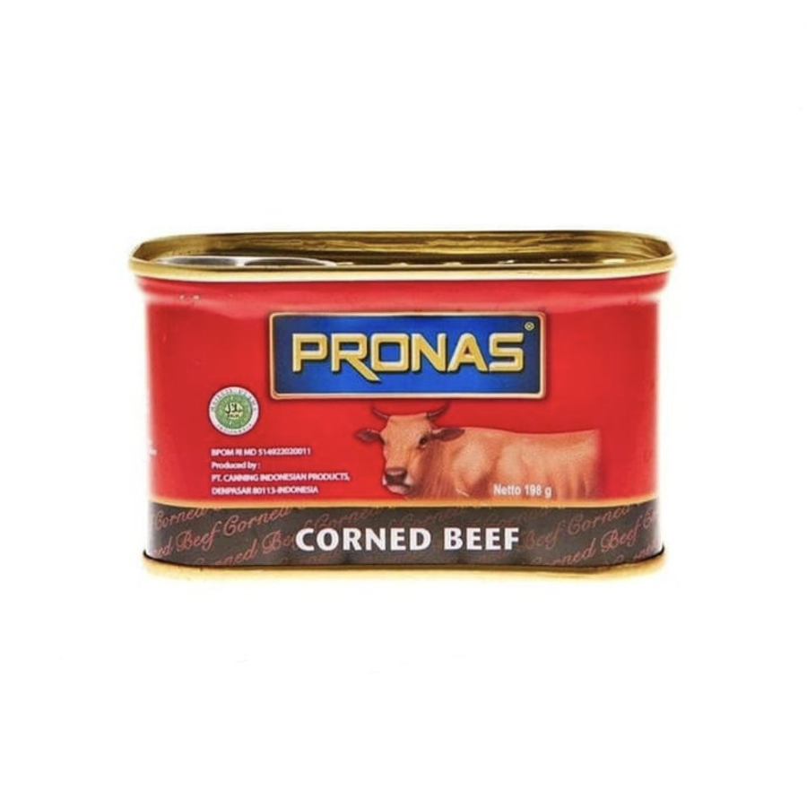 Pronas Corned Beef Kaleng/Kornet Daging Sapi 198gram