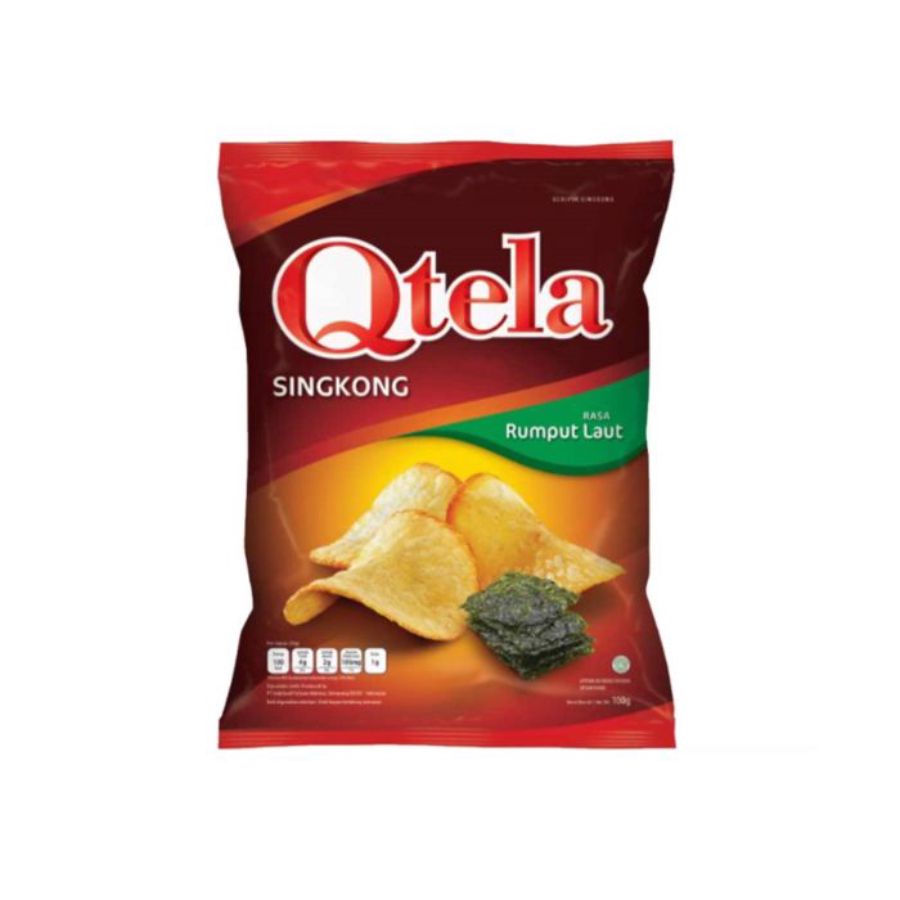Qtela Singkong Rumput Laut 125gram