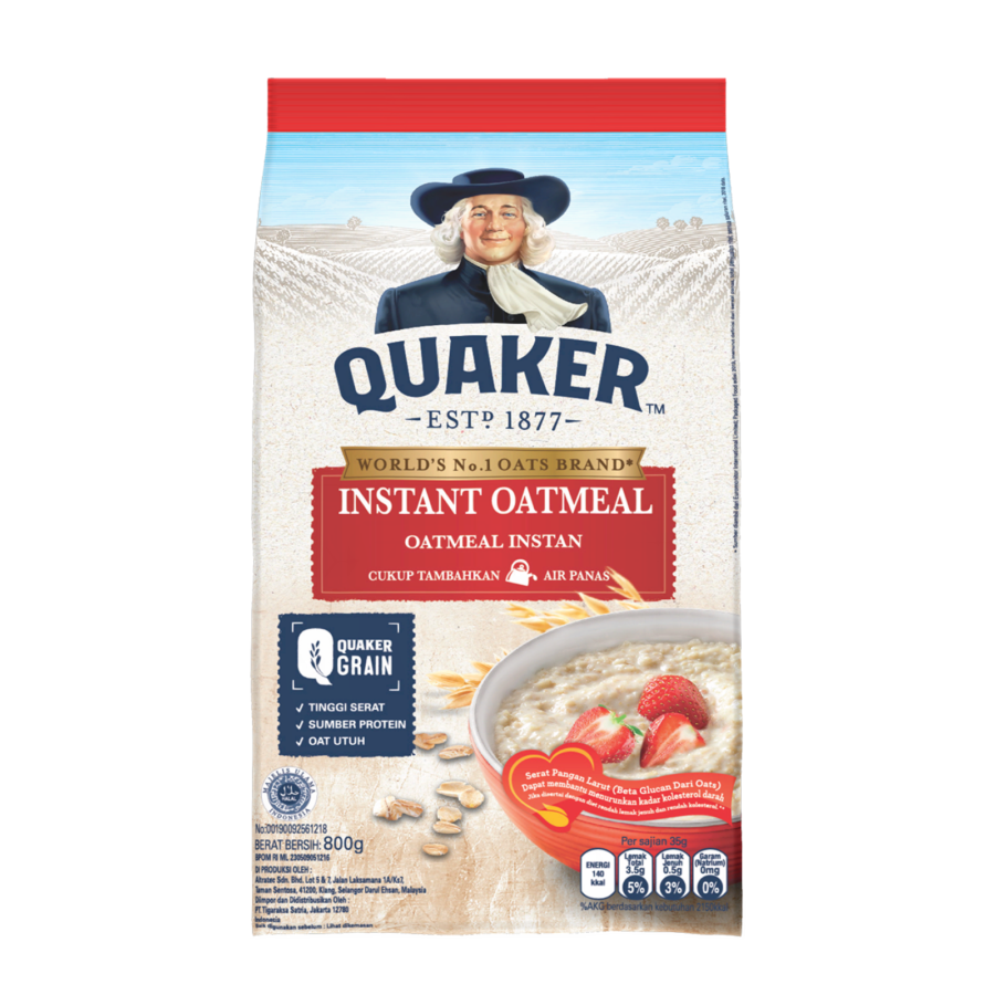 Quaker Instant Oatmeal 800gram