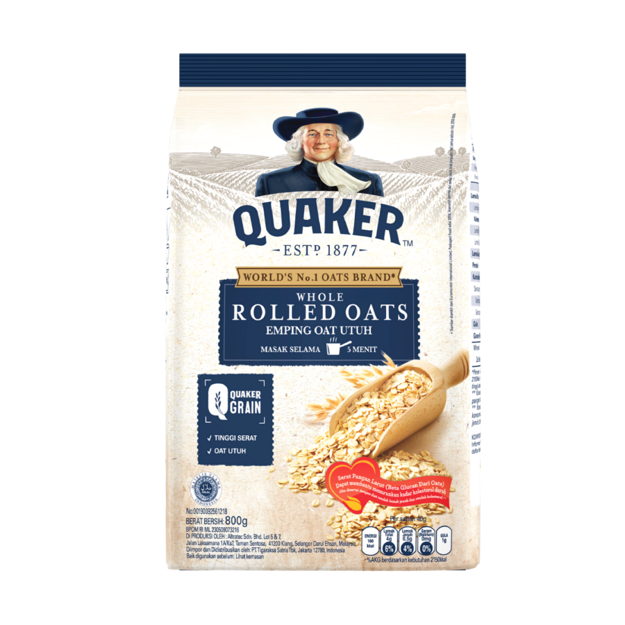 Quaker Rolled Oat Instant Oatmeal 800gram