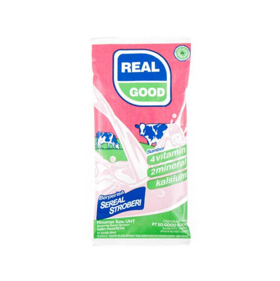 [INVALID] Real Good Stroberi 60 ml 60ml