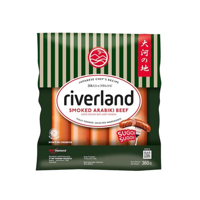 Riverland Smoked Arabiki Beef Sausages