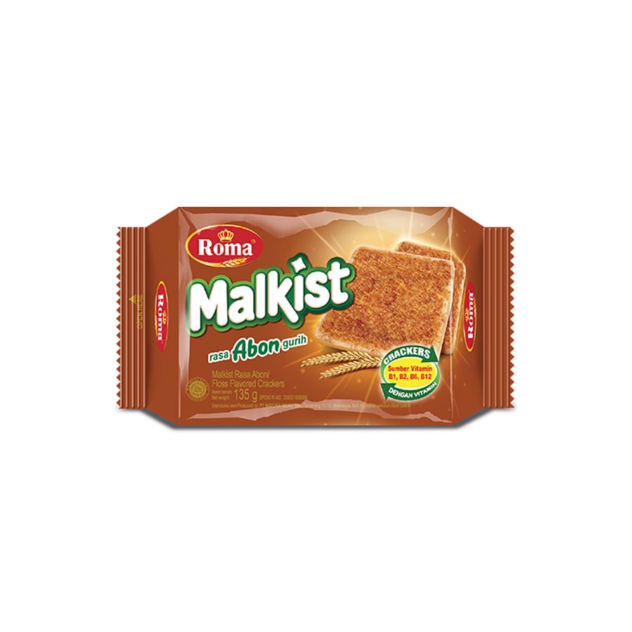 Roma Malkist Abon Crackers 105gram