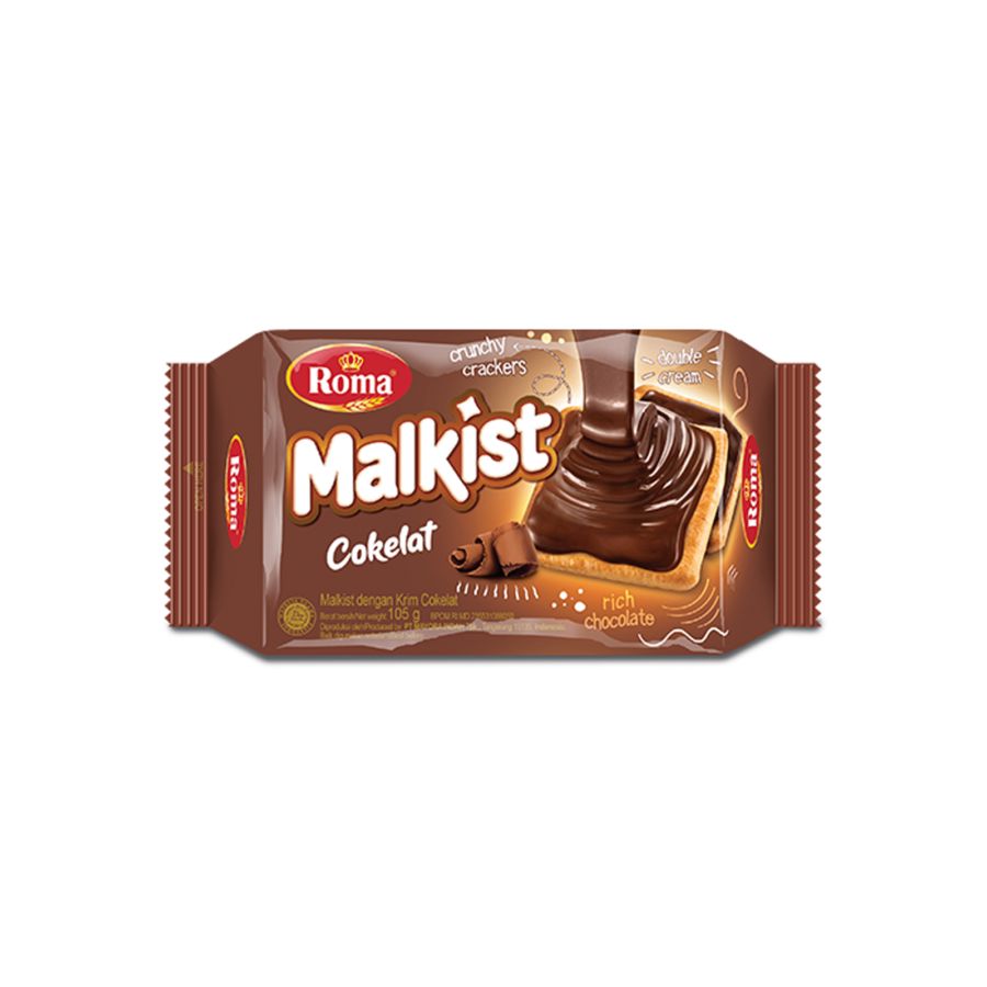 Roma Malkist Cokelat 90gram