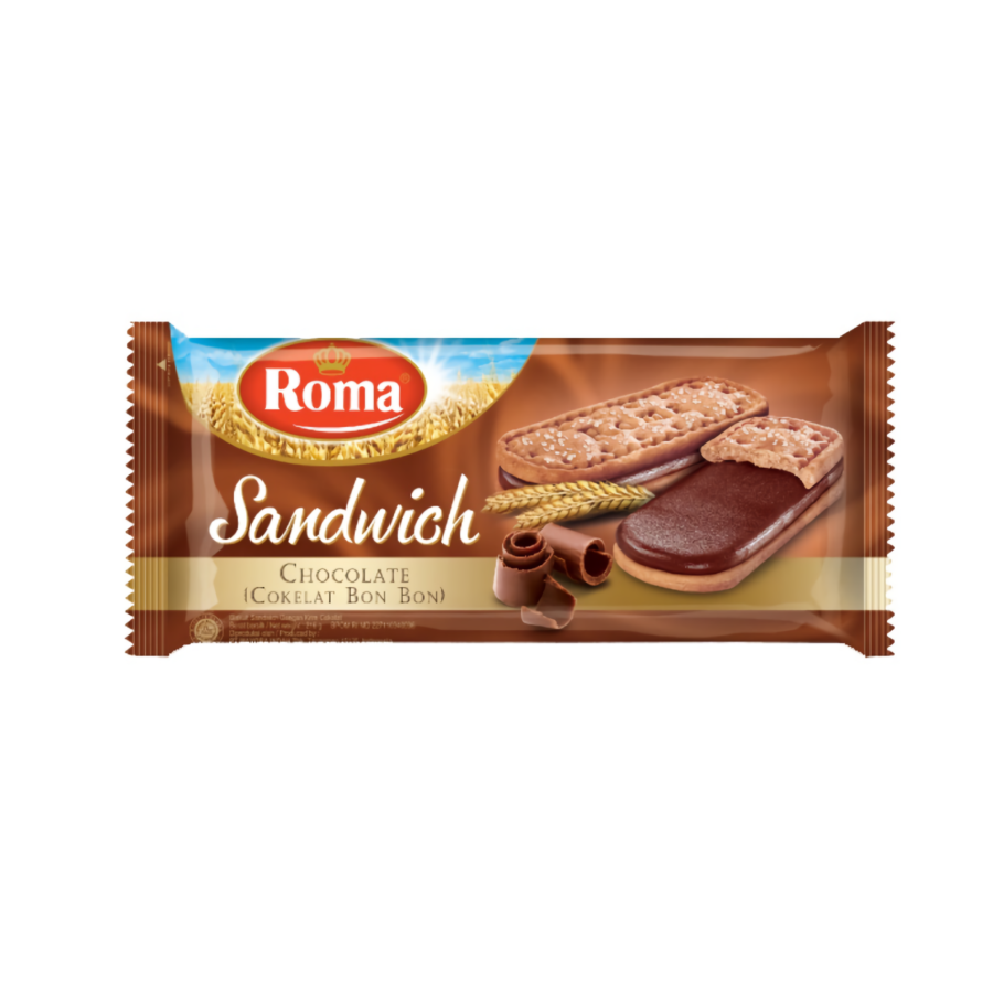 Roma Sandwich Cokelat 157gram