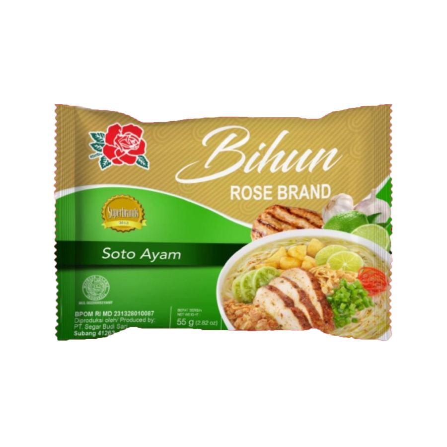 Rose Brand Bihun Instan Soto Ayam 55gr 55gram 55gram