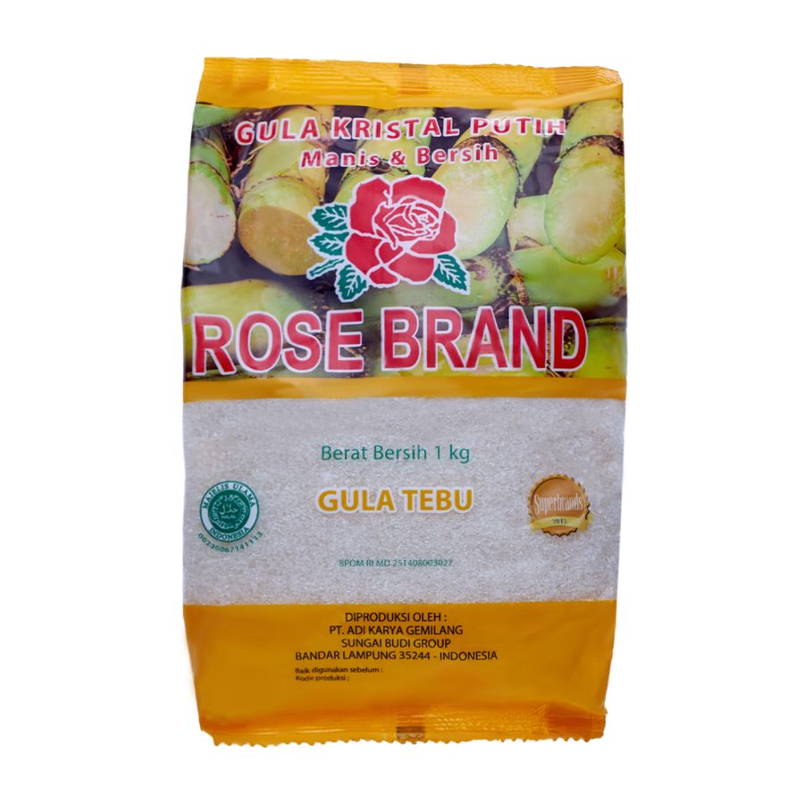 Rose Brand Gula Kuning/Gula Pasir 1kg