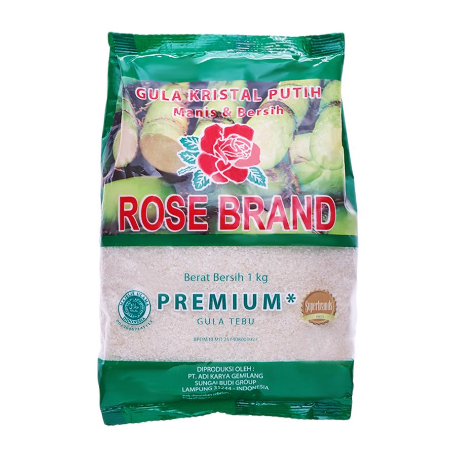 Rose Brand Gula Premium Hijau 1kg