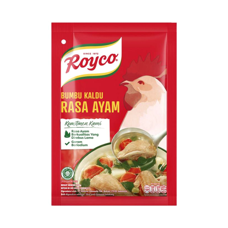 Royco Rasa Kaldu Ayam/Bumbu Penyedap 220gram