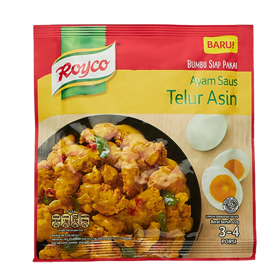 Royco Salted Egg 3 - 4 Porsi 22gram