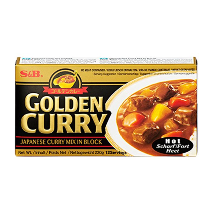 S&B Golden Curry Mix Hot