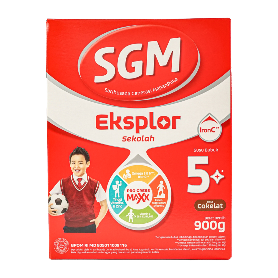 SGM 5 (5-12 Thn) Rasa Coklat Eksplor 900gram