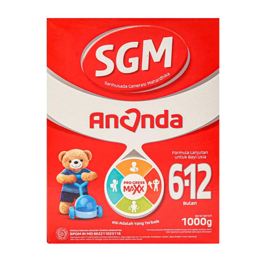 SGM 6-12 Bln Ananda/Susu Formula 1000gram