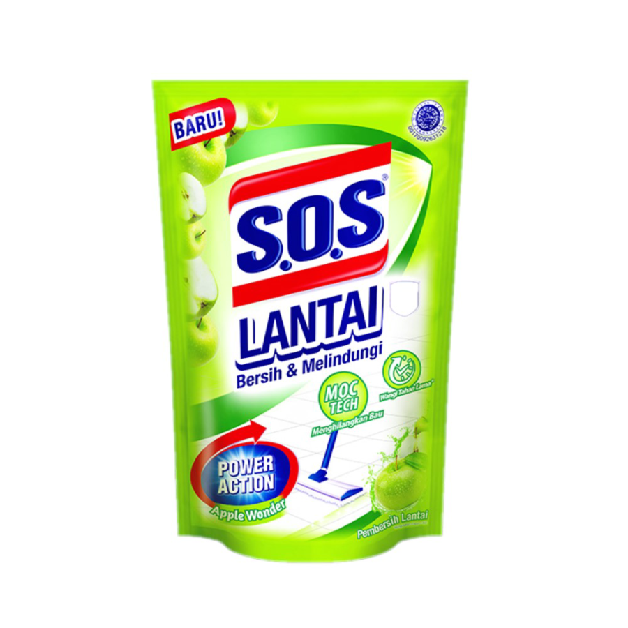 SOS Apple Pembersih Lantai 725ml