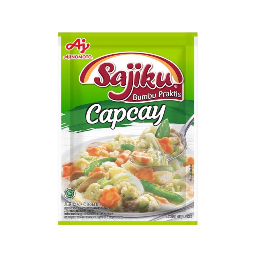 [INVALID] Sajiku Bumbu Capcay 20 gram 20gram