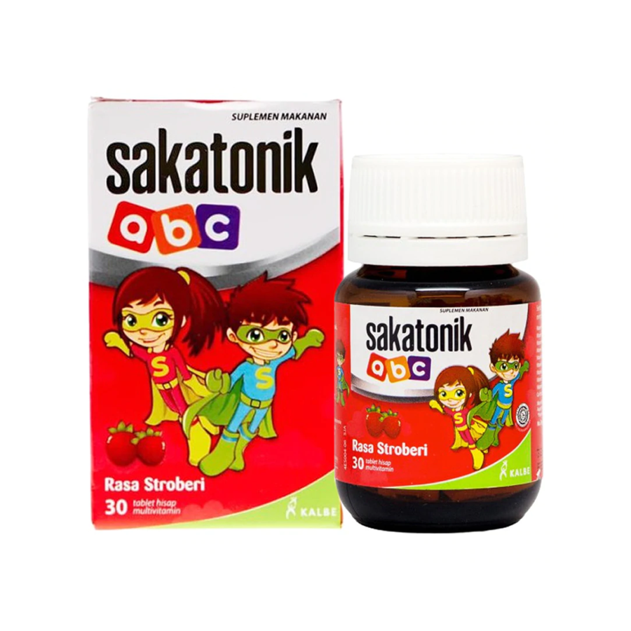 Sakatonik ABC Strawberry 30tablet