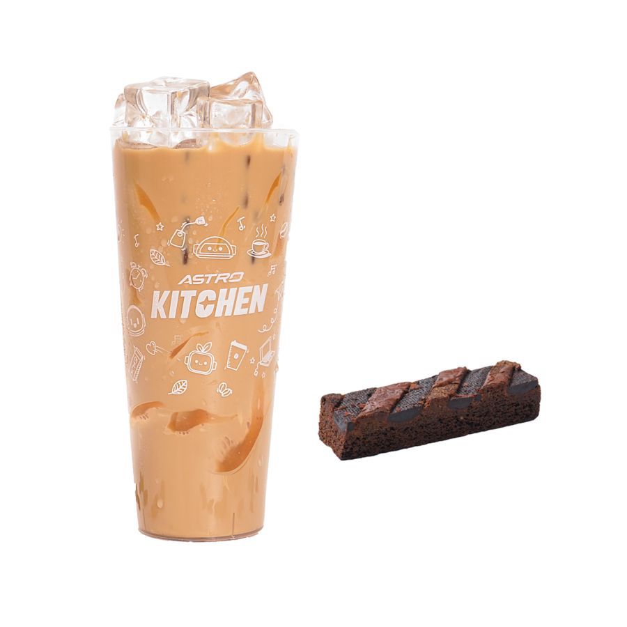 Salted Caramel Latte x Brownies Bundle