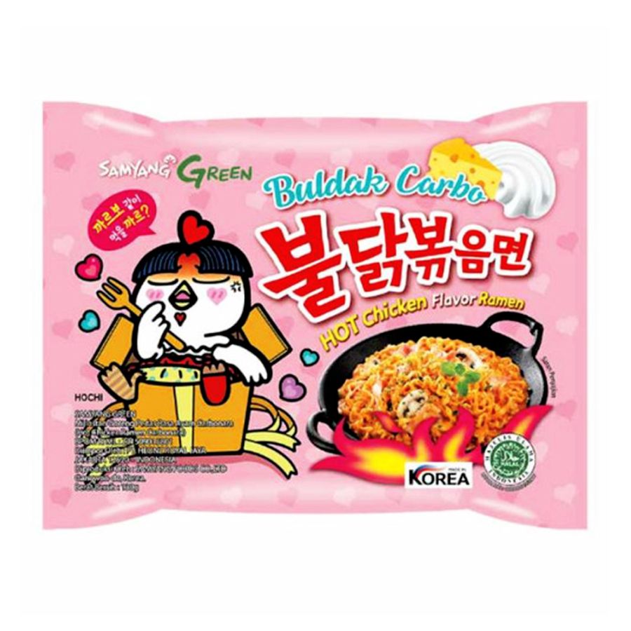 Samyang Hot Chicken Ramen Carbonara/Mie instan 130gram