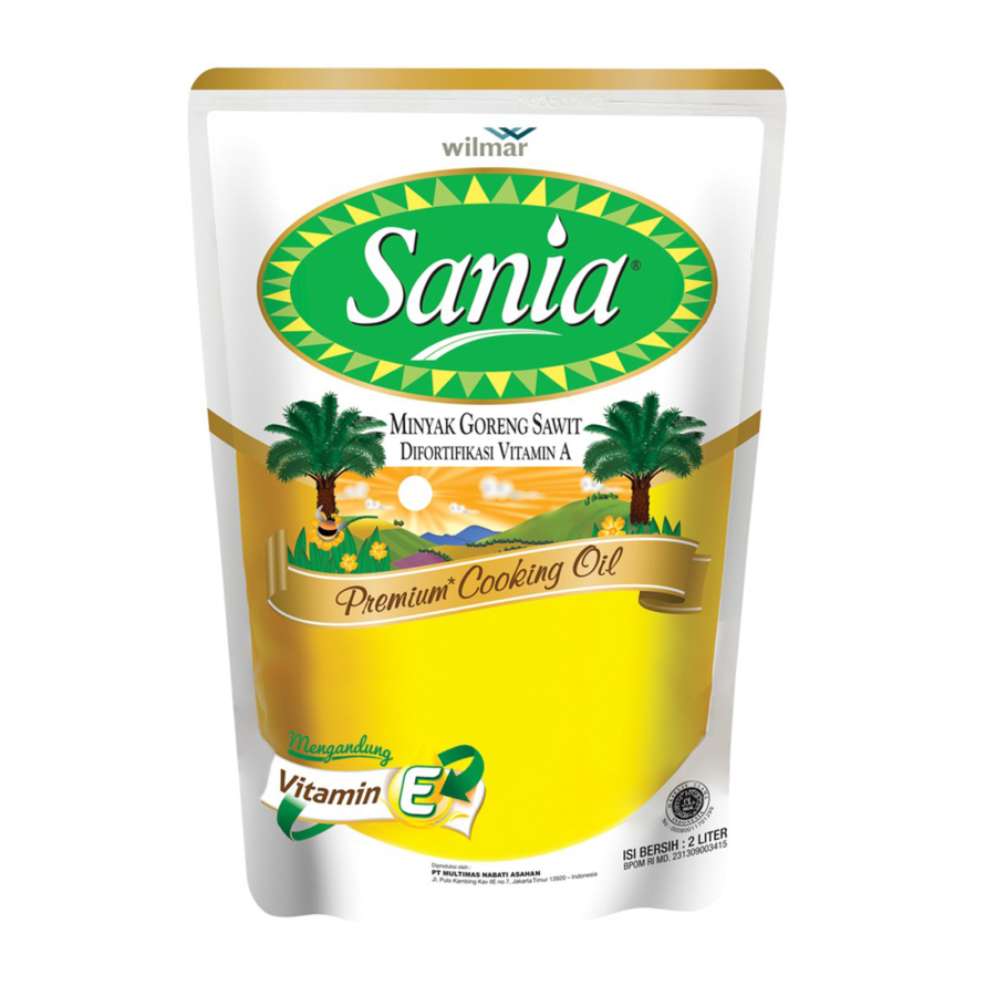 Sania Minyak Goreng Pouch/Cooking Oil 2liter