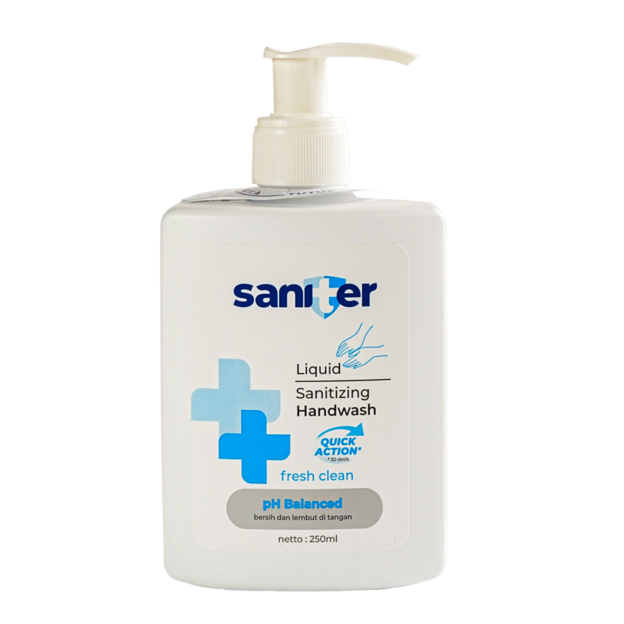 Saniter Handwash Bottle/Sabun Cuci Tangan 250ml