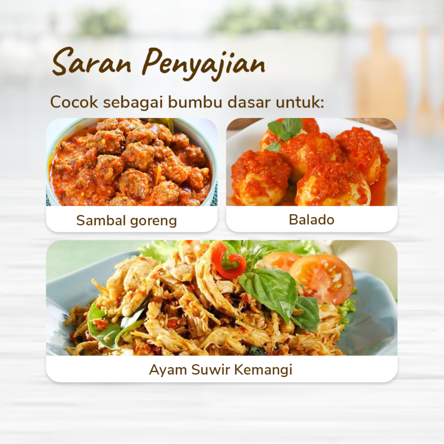 Bumbu Sendok Merah Bumbu Dasar 100gram