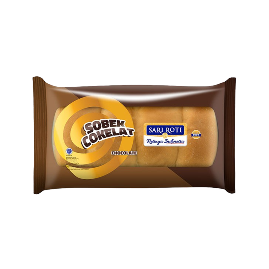 Sari Roti Sobek Coklat 214gram