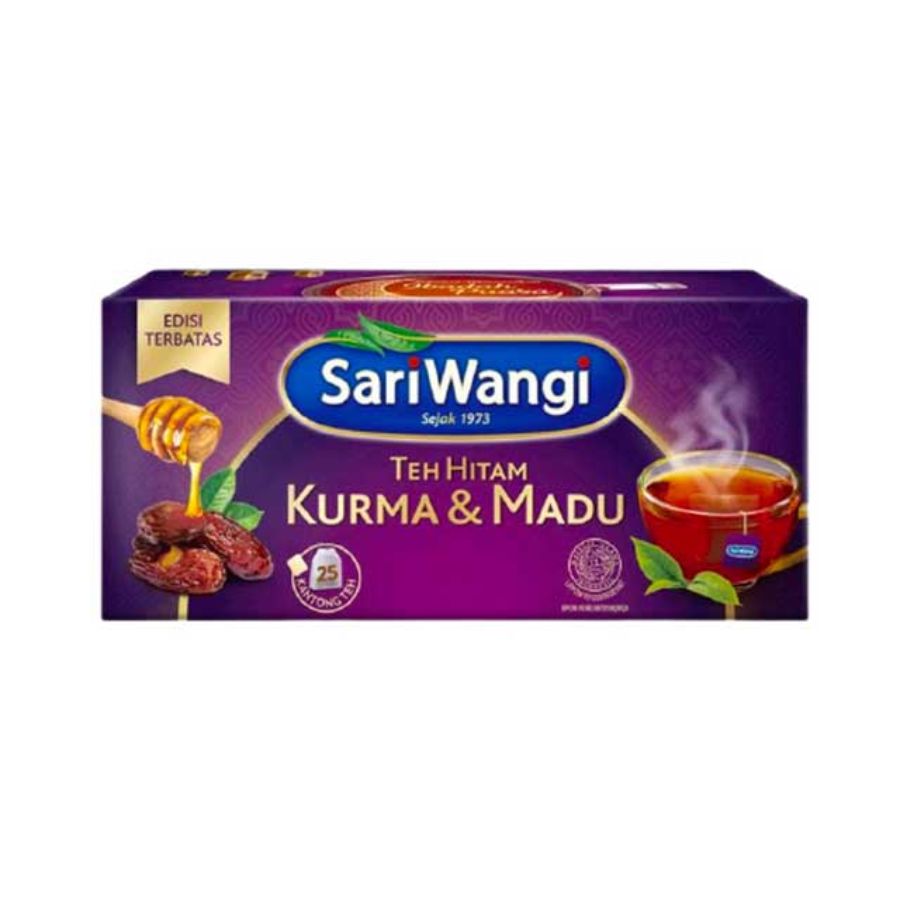 Sariwangi Teh Celup Kurma Madu 25s x 1.85gr 1packs