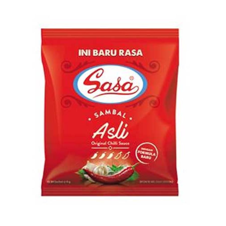 Sasa Saus Sambal Asli Sachet 8gr x 24's 24pcs