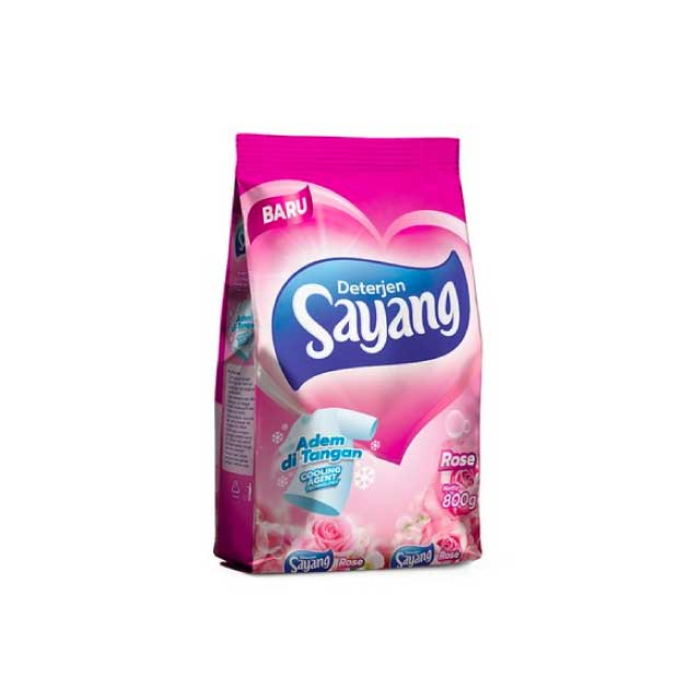 Sayang Deterjen Bubuk Rose 770gram