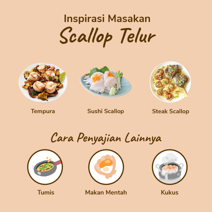 Scallop Telur Java Sea x Astro Goods 300gram