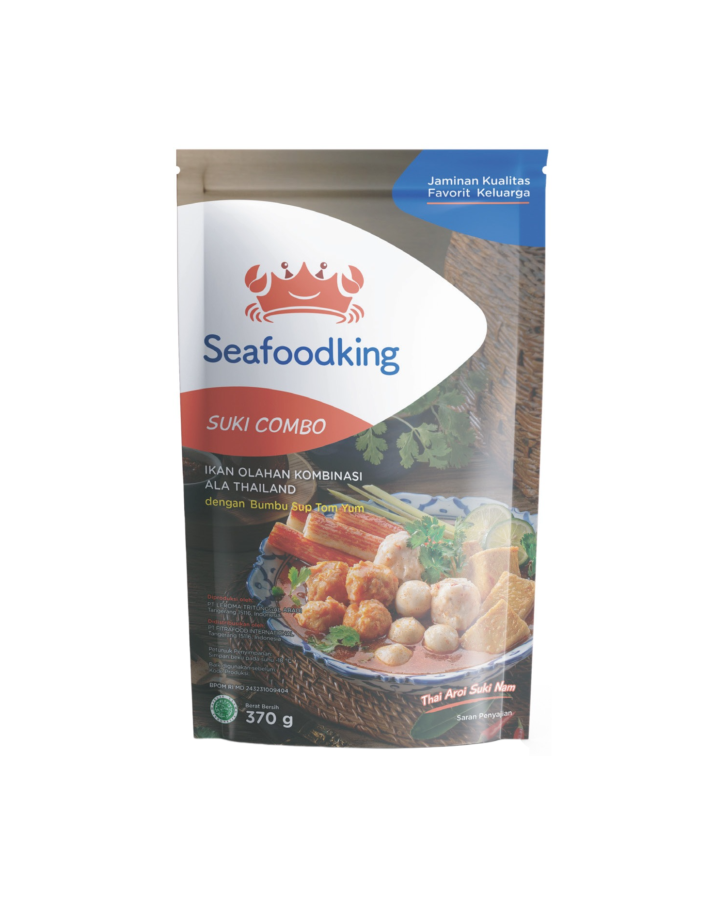Seafoodking Combo Suki Tomyam 370gram