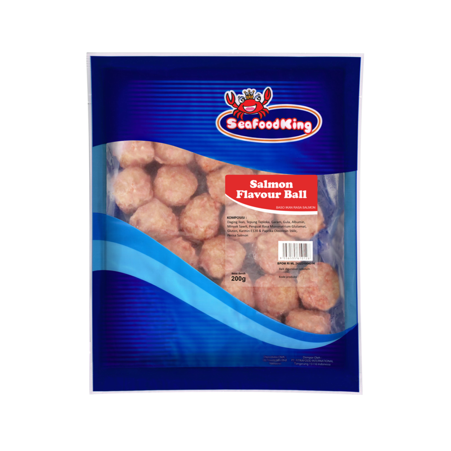 Seafoodking Salmon Ball/Bakso Salmon 200gram